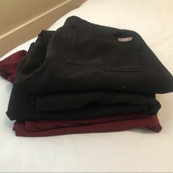 Figs Other - FIGS Scrub Bundle! 2tops and 3pants!